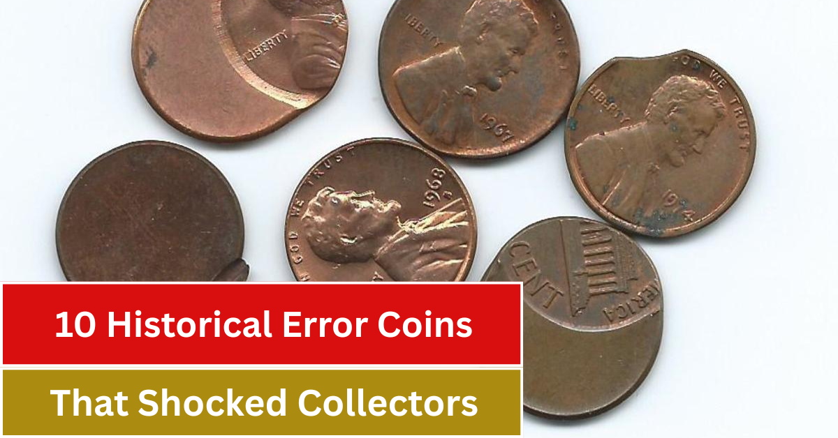 10 Historical Error Coins That Shocked Collectors and Became Treasure Troves
